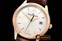 Jaeger Le Coultre Master Grande Ultra Thin 1548420 RG/LE White ZF Asia 23