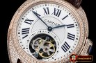 Cartier Cle De Cartier Tourb Diams RG/LE Brown White Asia HW