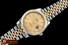 Rolex Datejust DJ2 41mm Jub Flt Wrap YG/SS Gold Stick BP Asia 2836