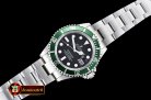 Rolex Submariner Ref.16610LV SS/SS Black JF A3135 Mod