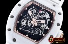 Replica Richard Mille RM055 White Bubba Watson White Cer Rose CE