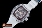 RM082K - RM011 Felipe Messa Big Date Sapphire Limited Red/Black