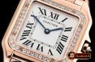 Cartier Panthere Secrete De Ladies Dia RG/RG Wht BVF Swiss Qtz
