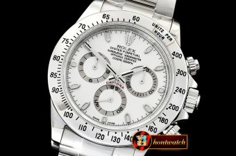 Rolex Daytona 116520 SS/SS White ARF V2 A4130 Mod