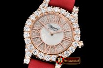 Chopard L'Heure Du Diamant Round RG/LE (Red) Rose Gold MY9015