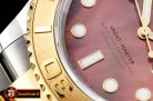 Rolex YachtMaster 116623 40mm YG/SS Brown MOP BP A3135