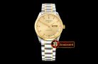 LON016A -Longines Master Collection DayDate YG/SS LGF Gold A2836