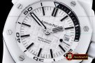 AP0378H - Royal Oak Diver CER/RU White/Black JHF A2813 Mod3120