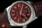 Replica Rolex DayDate Fluted Burgundy SS/LE Asian 2813