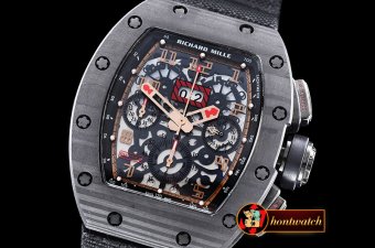 Replica Richard Mille RM011 Black Kite 30 LE FC/NY Black/Gold A7