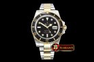 Rolex Submariner 116613 Cer YG/SS Black Diam GMF A2836