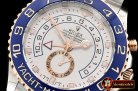 Rolex YachtMaster 116681 Blue RG/SS White BP Asia 4161 Mod