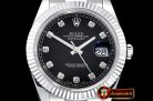 Rolex Datejust II DJ2 41mm Oyt Flt SS/SS Black Diam BP Asia 2813