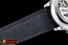 ZEN021A - El Primero Chronograph Classic SS/LE Black A7750