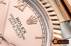 Rolex DJ2 41mm Oyst Flt RG/SS Rose Gold Roman BP A3136 Mod