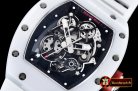 Richard Mille RM055 Bubba Watson Wht CER/VRU Blk Custom Mod