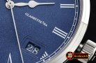 Glashutte Excellence Panorama Date Moonphase SS/LE Blue GF A2824