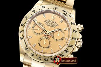 Rolex Daytona YG/YG Yellow Gold Stks JF Asia 7750