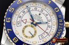 Rolex YachtMaster II Blue YG/SS White BP Asia 2813 Mod