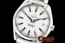Omega Aqua Terra Master Ryder Cup SS/SS White Ult Asia 8500