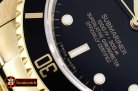 Rolex Submariner 16618 YG/YG Black BP Ult A3135 Mod