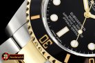 Rolex Submariner 116613 Cer YG/SS Black GMF A2836