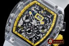 RM082F - RM011 Felipe Messa Big Date Sapphire Limited Yellow A-7