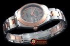 R2DJ0193F - SS/RG Oyster Grey Roman Asian Eta 2836-2