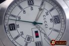 GU030B - G-Timeless Men SS/SS White Swiss Quartz