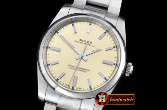 Rolex Oyster Pert. 34mm 114200 SS/SS Champagne ANF A2836