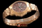 GU032B - G-Timeless Men Chrono RG/RG Brown Swiss Qtz