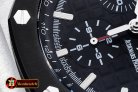 AP0375D - AP Royal Oak Chrono SS/RU Black JHF A3126 Secs@9