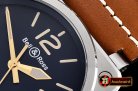 Bell Ross BR03-92 42mm SS/LE Blue/Gold MY9015