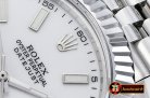 Rolex Datejust II DJ2 41mm Jub Flt SS/SS Pearl Wht Stk BP A3235