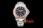 Rolex YachtMaster 116623 40mm RG/SS Black BP Ult A3135 Mod