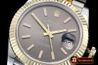 Rolex Datejust II DJ2 41mm Jub Flt Wrap 904L YG/SS D Grey Stk GMF A2836