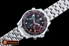 Omega Seamaster Chrono America Cup SS/SS Blk/Red BP A7750
