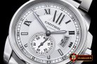 Best Quailty Cartier Cartier De Calibre SS/SS White JF Miyota 82