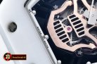 Richard Mille RM052 Skeleton Skull White CER/RU Rose Gold Custom