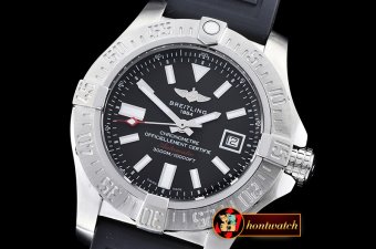 Breitling Avenger SeaWolf 45mm SS/RU Blk/Stk A2836