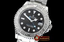 Rolex YachtMaster 268622 37mm SS/SS Grey ARF Asia 2824
