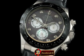 Replica Rolex Daytona 116519 SS/CER/LE Grey Diam A-7750 Sec@6