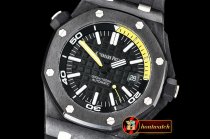 Audemars Piguet Royal Oak Diver FC/RU Black/Yellow XF V2 A2836 Mod