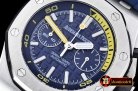 Replica Audemars Piguet ROO Basel 2016 Diver Chrono SS/RU JHF Bl