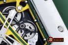 Replica Richard Mille RM061-01 Yohan Blake TZP White Cer Grn/Yll