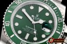 Rolex Submariner 116610LV 904L SS/SS Green NAIL Asia 3135