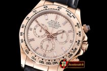 Rolex Daytona 18K RG Wrapped Diam RG/LE Rose BP A7750