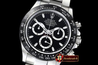 Rolex Daytona 116500LN 904L CER/SS/SS Blk GMF A7750 A4130