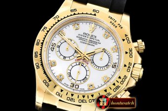 Rolex Daytona 116508 YG/RU Wht MOP/Diams OMF A4130 Mod