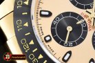 Rolex Daytona Cer YG/RU Gold Stk BP A7750 Mod